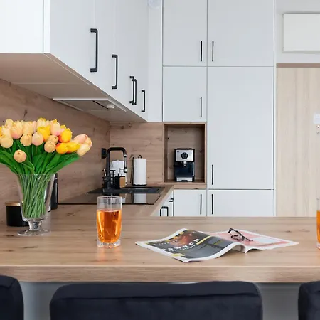 Sunny Apartments With Parking & Balcony Luzycka By Noclegi Renters Свіноуйсьце Екстер'єр фото