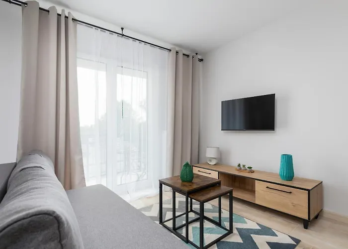 Sunny Apartments With Parking & Balcony Luzycka By Noclegi Renters